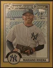 Mariano Rivera [Gold] #LG-13 Baseball Cards 2023 Topps Legends of the Game Prices