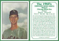 Greg Bollo #30 Baseball Cards 1978 TCMA the 1960's Prices