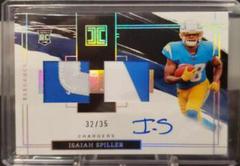 Isaiah Spiller [Helmet Glove Autograph] #110 Football Cards 2022 Panini Impeccable Prices