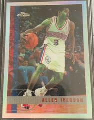 Allen Iverson [Refractor] #54 Basketball Cards 1997 Topps Chrome Prices