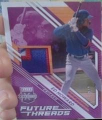 Ed Howard [Purple] #FT-EH Baseball Cards 2021 Panini Elite Extra Edition Future Threads Prices