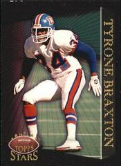 Tyrone Braxton #14 Football Cards 1997 Topps Stars Prices