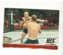 Mike Swick, Alex Schoenauer [Silver] Ufc Cards 2009 Topps UFC Round 1 Prices