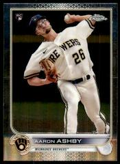 Aaron Ashby #80 Baseball Cards 2022 Topps Chrome Prices