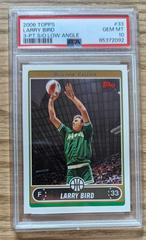 Larry Bird [3 PT Shootout Low Angle] Basketball Cards 2006 Topps Prices