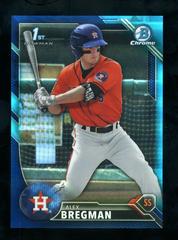 Alex Bregman [Chrome Blue Refractor] #BCP4 Baseball Cards 2016 Bowman Prospects Prices