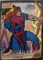 Hawkeye [Teal Wave] #105 Marvel 2023 Upper Deck Platinum Prices