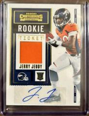Jerry Jeudy [Autograph] #RTS-JEU Football Cards 2020 Panini Contenders Rookie Ticket Swatches Prices