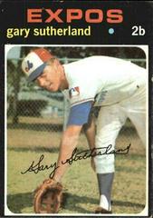 Gary Sutherland #434 Baseball Cards 1971 Topps Prices