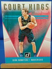 Dirk Nowitzki [Press Proof] #12 Basketball Cards 2018 Panini Donruss Court Kings Prices