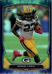 Eddie Lacy [Bubbles Refractor] #1 Football Cards 2014 Bowman Chrome Prices