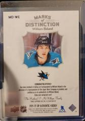 William Eklund #MD-WE Hockey Cards 2021 SP Authentic Marks of Distinction Autographs Prices