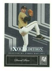 David Price #5 Baseball Cards 2007 Donruss Elite Extra Edition Prices