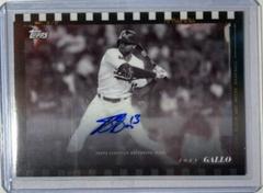 Joey Gallo [Autograph] #11A Baseball Cards 2022 Topps Black and White Prices