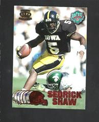 Sedrick Shaw [Red] Football Cards 1997 Pacific Prices