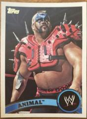 Animal Wrestling Cards 2011 Topps WWE Prices