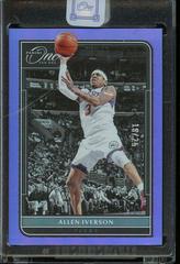 Allen Iverson [Purple] #155 Basketball Cards 2021 Panini One and One Prices