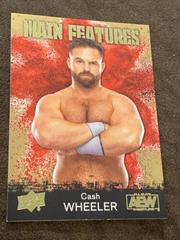 Cash Wheeler [Gold] Wrestling Cards 2021 Upper Deck AEW Main Features Prices