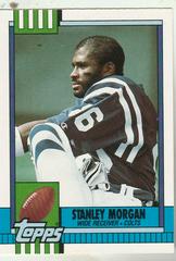 Stanley Morgan Football Cards 1990 Topps Traded Prices