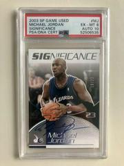Michael Jordan Basketball Cards 2003 SP Authentic Signatures Prices