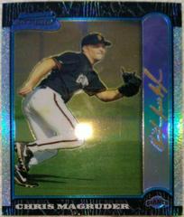 Chris Magruder [Refractor] Baseball Cards 1999 Bowman Chrome Gold Prices