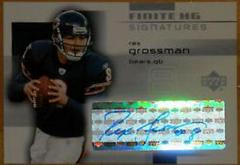 Rex Grossman Football Cards 2004 Upper Deck Finite Signatures Prices