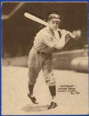 Oswald Bluege #105 Baseball Cards 1934 Batter Up Prices