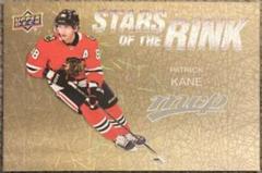 Patrick Kane [Gold] #SS-28 Hockey Cards 2023 Upper Deck MVP Stars of the Rink Prices