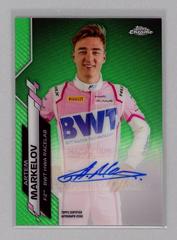 Artem Markelov #F1A-AM Racing Cards 2020 Topps Chrome Formula 1 Autographs Prices