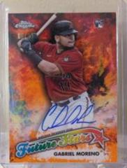 Gabriel Moreno [Orange] #FSA-GM Baseball Cards 2023 Topps Chrome Future Stars Autographs Prices