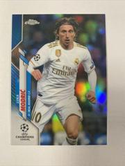 Luka Modric [Blue Refractor] #31 Soccer Cards 2019 Topps Chrome UEFA Champions League Prices