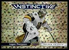 Logan Thompson [Gold Sparkle] Hockey Cards 2023 Upper Deck Instinctive Prices