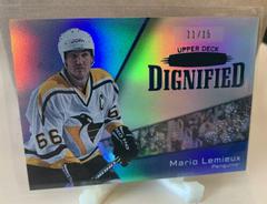 Mario Lemieux [Blue] Hockey Cards 2022 Upper Deck Stature Dignified Prices