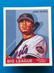 Jose Reyes [Red Back] #66 Baseball Cards 2007 Upper Deck Goudey Prices