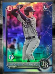Curtis Mead [Blue Foil] #BPPF-10 Baseball Cards 2022 Bowman 1st Edition Prices