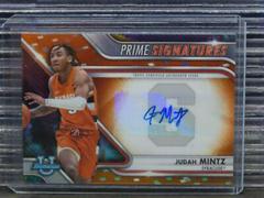 Judah Mintz [Orange] #PCS-JM Basketball Cards 2022 Bowman Chrome University Prime Signatures Prices