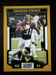 Dameon Pierce [Gold] #2 Football Cards 2023 Panini Score Prices