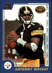 Anthony Wright [Collection] #134 Football Cards 2000 Topps Prices