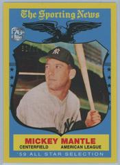 Mickey Mantle #18 Baseball Cards 2021 Topps x Mickey Mantle Prices