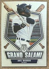 Akil Baddoo Baseball Cards 2022 Panini Mosaic Grand Salami Prices