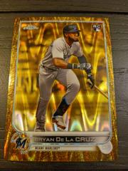 Bryan De La Cruz [RayWave Gold] #6 Baseball Cards 2022 Topps Gilded Collection Prices