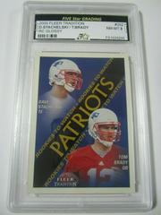 Tom Brady, Dave Stachelski [Glossy] #352 Football Cards 2000 Fleer Prices