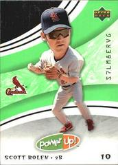 Scott Rolen #5 Baseball Cards 2004 Upper Deck Power Up Prices