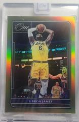 LeBron James [Gold] #18 Basketball Cards 2021 Panini One and One Prices