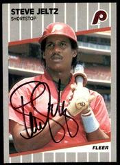 Steve Jeltz #573 Baseball Cards 1989 Fleer Prices