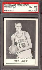Fred LaCour Basketball Cards 1961 Essex Meats Hawks Prices