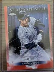 Aaron Judge [Red] Baseball Cards 2022 Topps Stars of MLB Chrome Prices