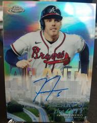 Freddie Freeman Baseball Cards 2022 Topps Chrome Heart of the City Autographs Prices
