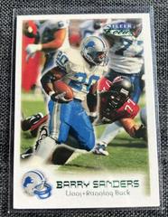 Barry Sanders [Stealth] Football Cards 1999 Fleer Focus Prices