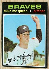 Mike McQueen #8 Baseball Cards 1971 Topps Prices